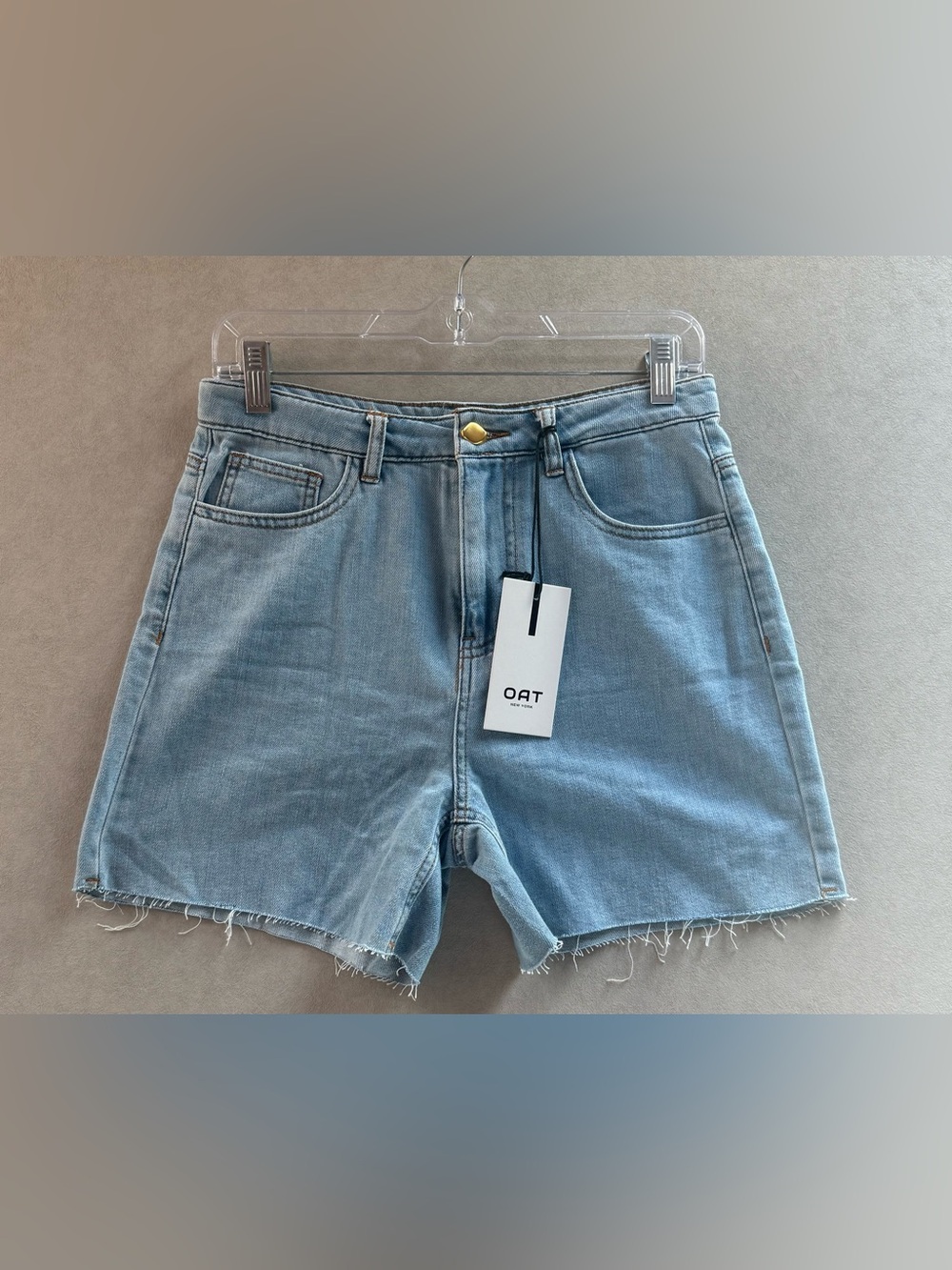 OAT New York Cloud Lux Demim Shorts NWT